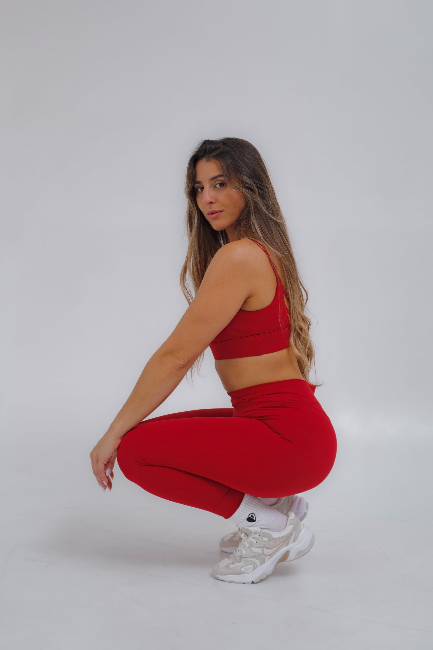 Vibe Leggings - Red