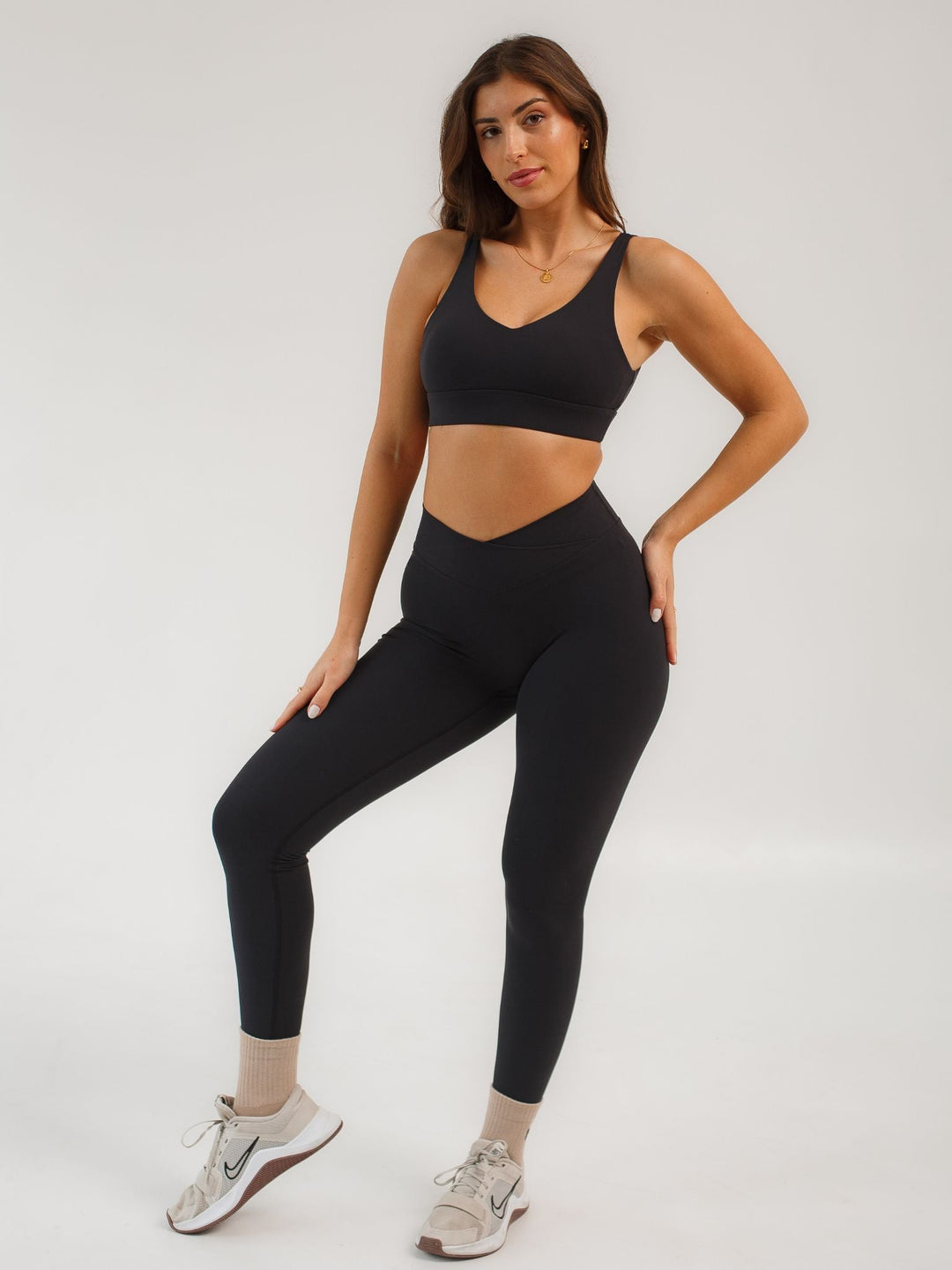 Bra & Leggings Set — Black - lifeofavocado