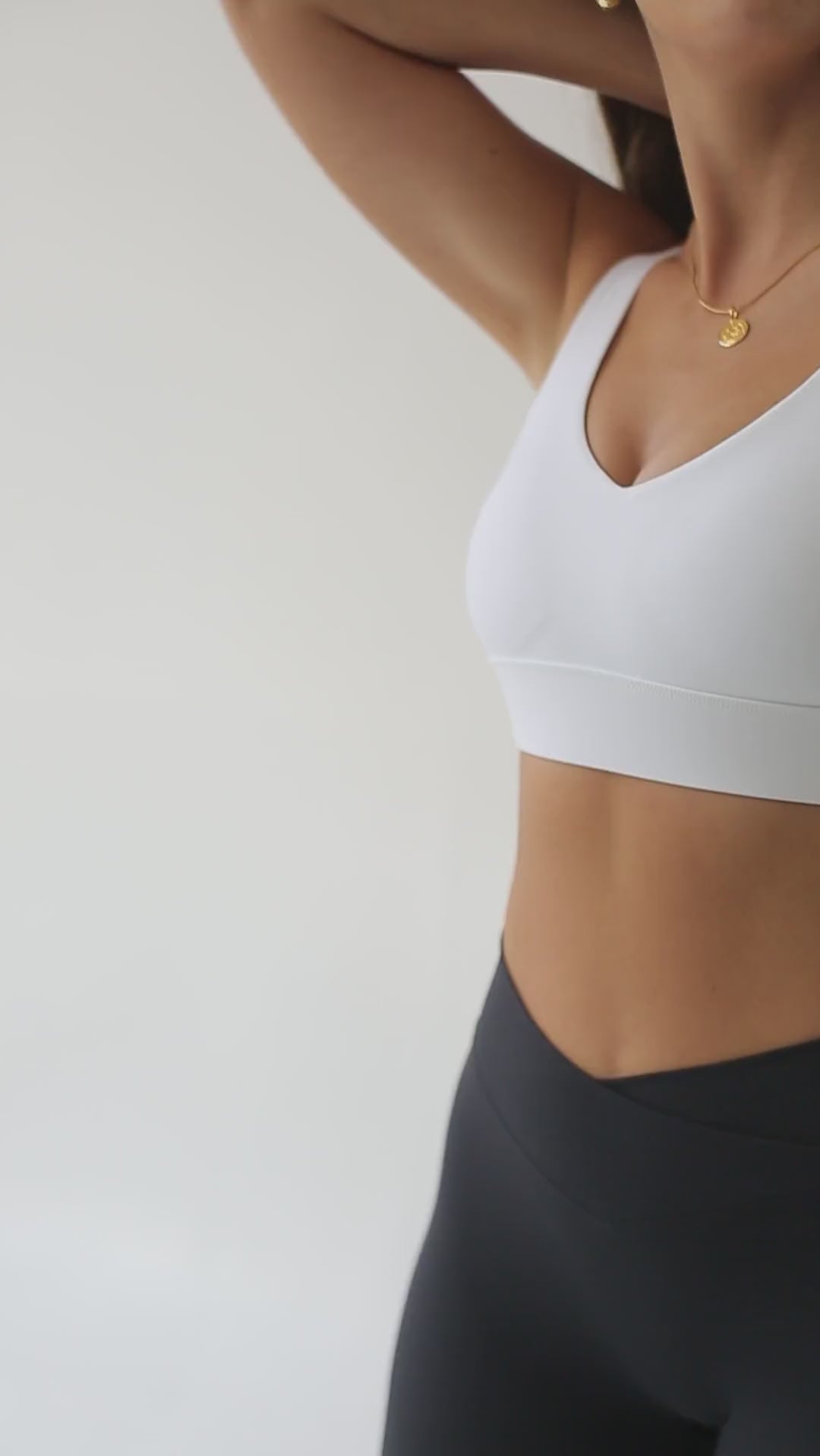 The Butterfly Bra - White