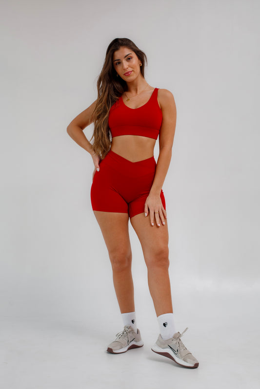 Vibe Shorts - Red