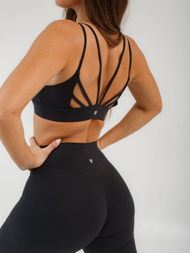 The Butterfly Bra - Black - lifeofavocado