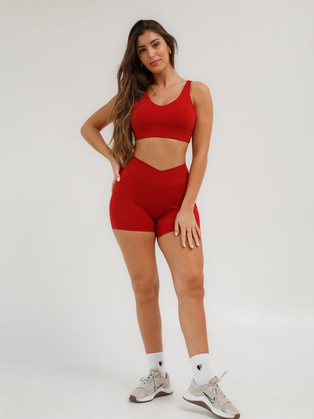 Vibe Shorts - Red - lifeofavocado